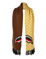 SPRAYGROUND® SKI MASK SPLIT CHECKERED SHARK SCARF