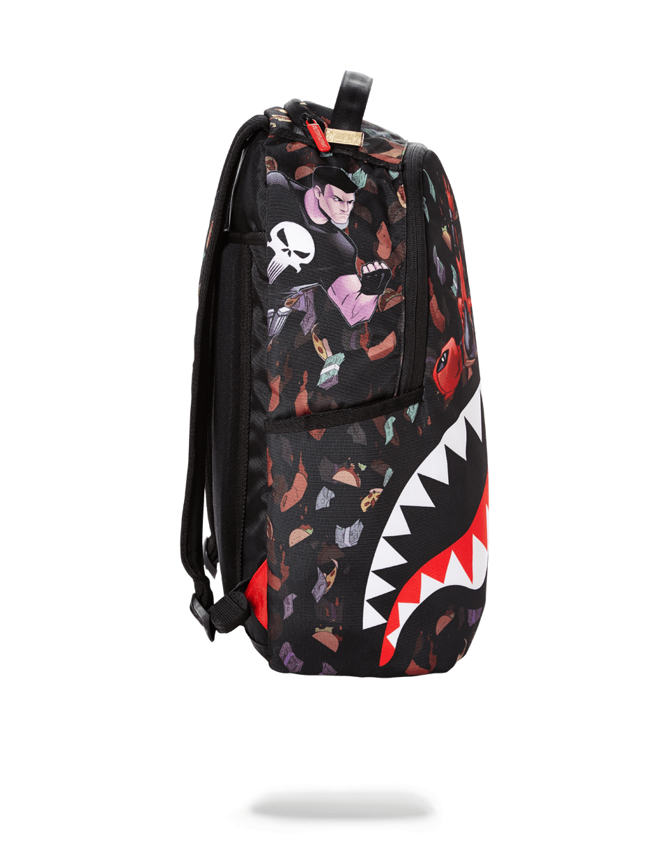 SPRAYGROUND® BACKPACK DEADPOOL TACO$ RAIN SHARK