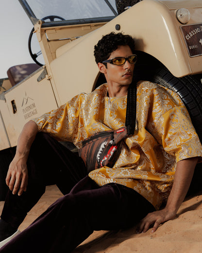 SPRAYGROUND® CROSSBODY SMEARED GRUNGE SAVVY CROSSBODY