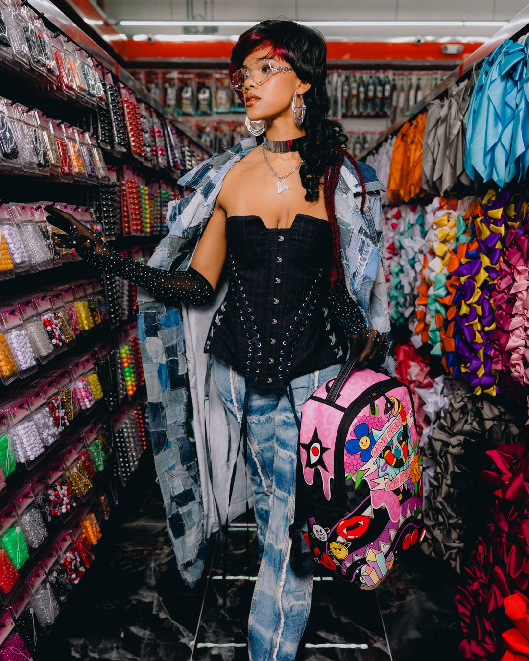 SPRAYGROUNDÂ® BACKPACK WTF PUNK ROCK CHICK BACKPACK