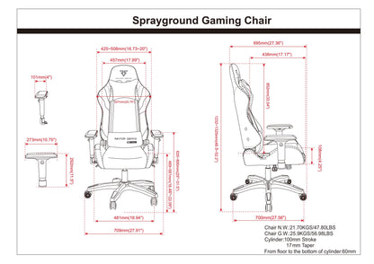 SPRAYGROUND® GAMING CHAIR CHECK MONEY GAMING CHAIR - SUPER RARE