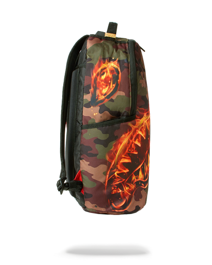 SPRAYGROUND® BACKPACK THE LIL TJAY BURNER SHARK DLX BACKPACK