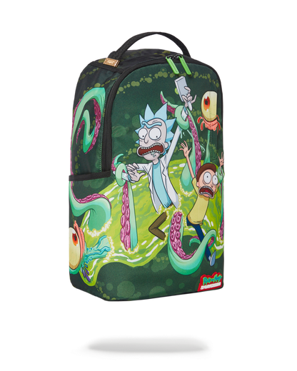SPRAYGROUND® BACKPACK RICK & MORTY PORTAL SHARKMOUTH BACKPACK (DLXR)