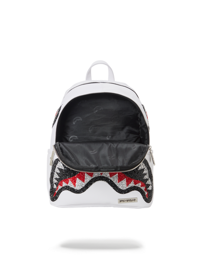 SPRAYGROUND® BACKPACK CLEARCUT SAVAGE BACKPACK (WHITE)