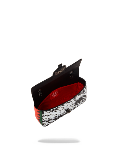 SPRAYGROUND® HANDBAG NIGHT NIGHT SHARKCHAIN HANDBAG