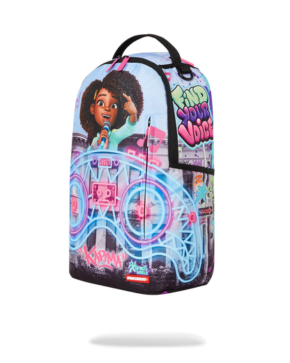 SPRAYGROUND® BACKPACK KARMA'S WORLD TURN UP THE VOLUME BACKPACK