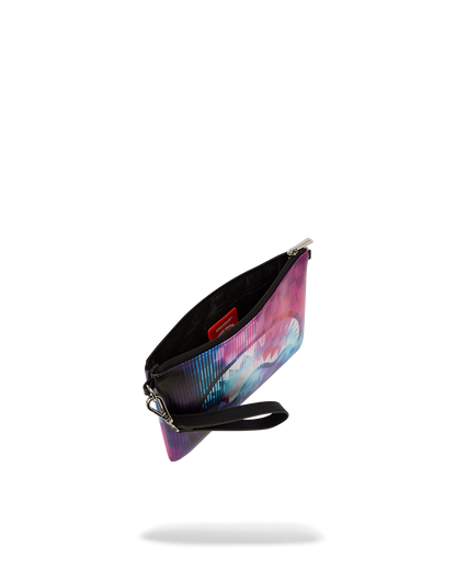 SPRAYGROUND® POUCHETTE TYE CHECK CROSSOVER CLUTCH