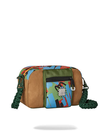 SPRAYGROUND® TOILETRY A.I. SPECIAL OPS BRICKSIDE TOILETRY MESSENGER BAG