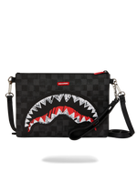 SPRAYGROUND® POUCHETTE SCRIBBLE SHARK CROSSOVER CLUTCH