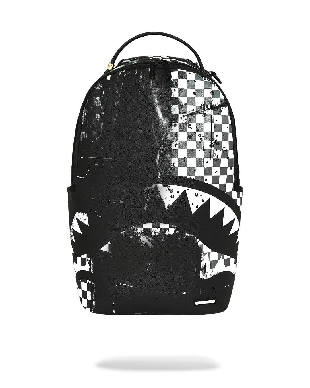 SPRAYGROUNDÂ® BACKPACK PAINTED OVER CHECK BACKPACK