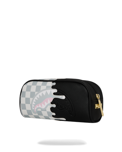 SPRAYGROUND® POUCH CREAM CHECK SIDE DRIP POUCH