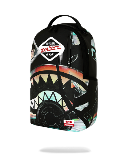 SPRAYGROUND® BACKPACK JON Z BURNED DISC BACKPACK