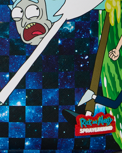 SPRAYGROUND® BACKPACK RICK AND MORTY PORTAL JUMPING BACKPACK