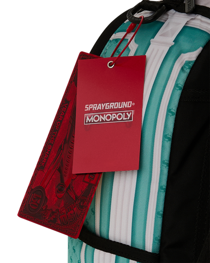 SPRAYGROUND® BACKPACK MONOPOLY MONEY PILE SHARK BACKPACK