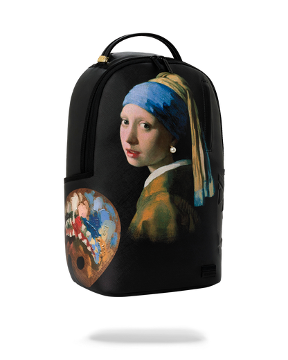 SPRAYGROUND® BACKPACK MAURITSHUIS MUSEUM SHARK PALETTE GIRL WITH A PEARL EARRING COLLAB BACKPACK