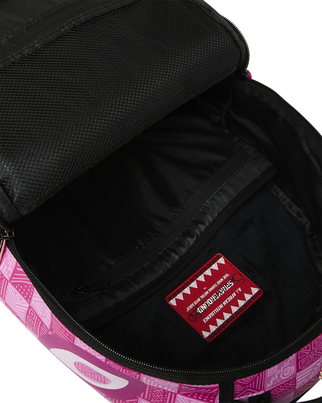 SPRAYGROUND® BACKPACK A.I. AFRICAN INTELLIGENCE THE SUNSET RESET BACKPACK - SANDFLOWER COLLAB