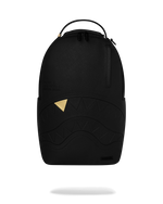 SPRAYGROUNDÂ® BACKPACK BLACKED OUT EMBOSSED GOLD TOOTH BACKPACK