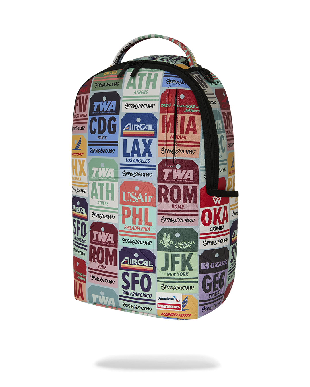 SPRAYGROUNDÂ® BACKPACK AA TWA VINTAGE LUGGAGE TAGS BACKPACK