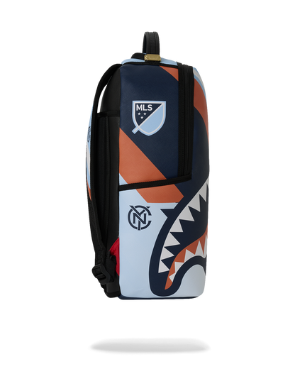 SPRAYGROUNDÂ® BACKPACK MLS NYCFC DIAGONAL STRIPE DLXSV BACKPACK