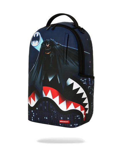 SPRAYGROUNDÂ® BACKPACK USSF x DC BATMAN OVER SHARKMOUTH BACKPACK