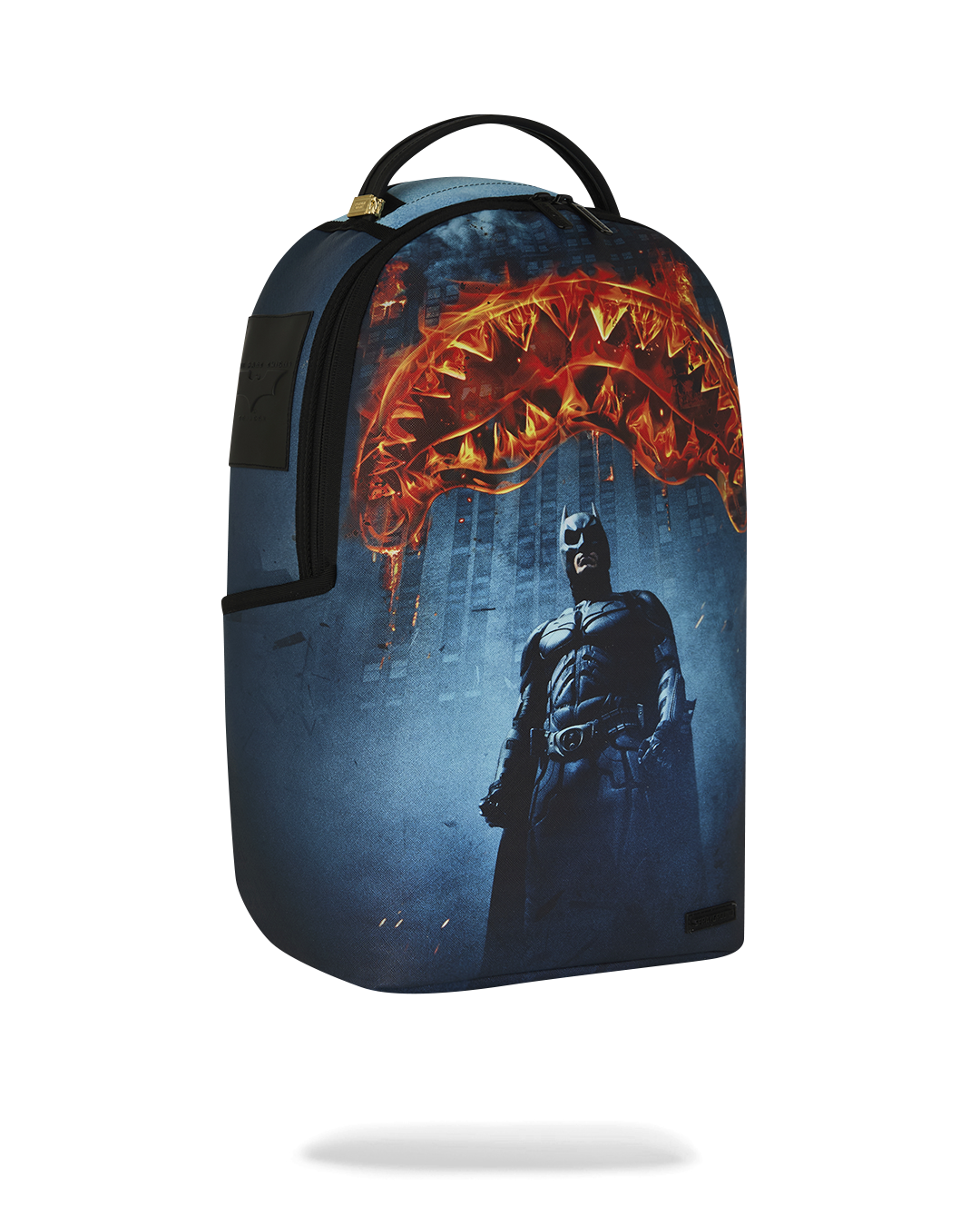 SPRAYGROUND® BACKPACK USSF x DC BATMAN FLAMING EMBLEMS BACKPACK