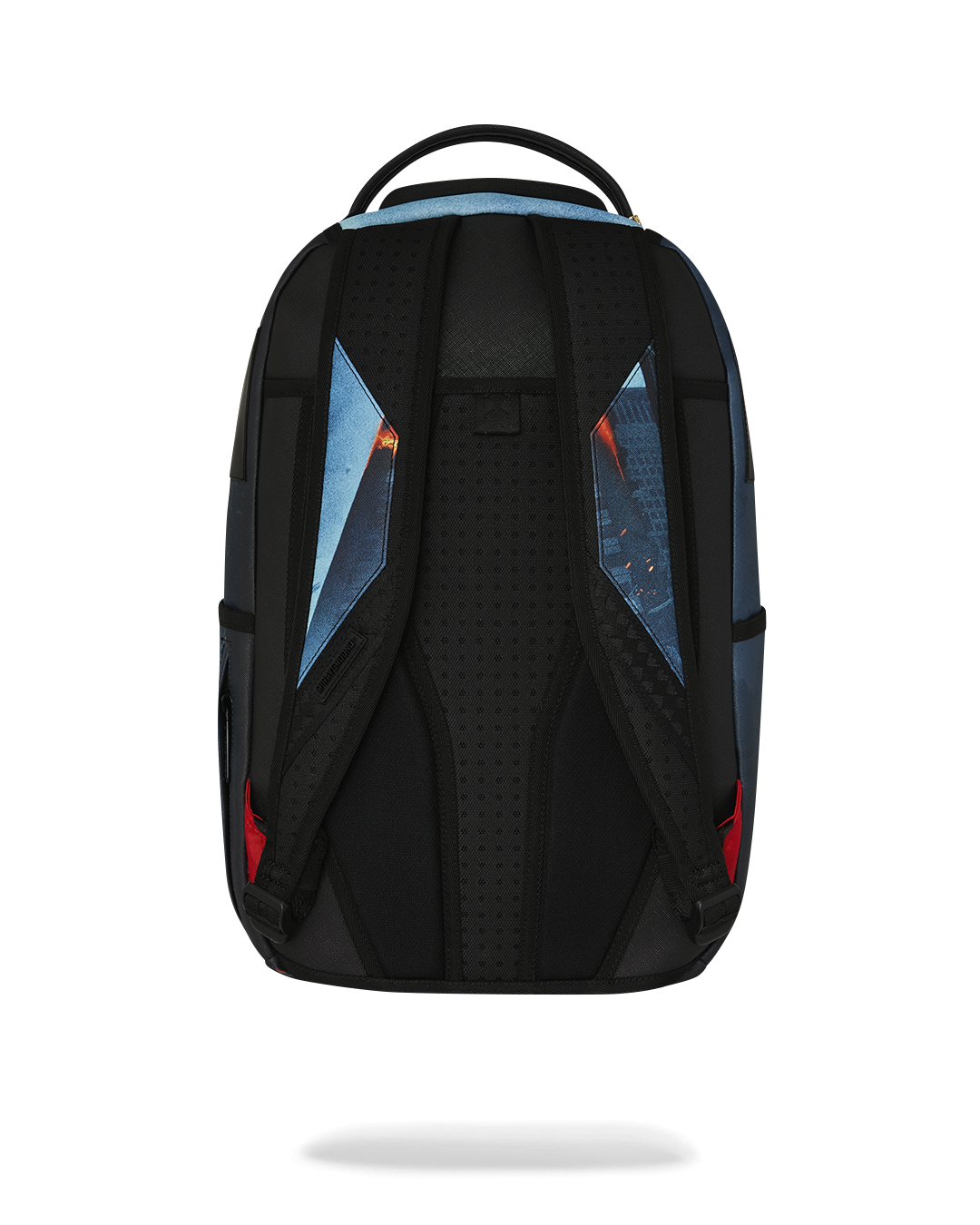 SPRAYGROUND® BACKPACK USSF x DC BATMAN FLAMING EMBLEMS BACKPACK
