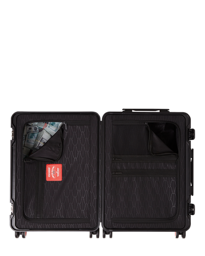 SPRAYGROUND® LUGGAGE VANDAL COUTURE SHARKNAUTICS HARDSHELL CARRY-ON LUGGAGE