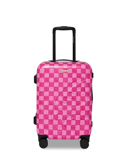 SPRAYGROUND® LUGGAGE A.I. AFRICAN INTELLIGENCE THE SUNSET RESET CARRY ON LUGGAGE - SANDFLOWER COLLAB