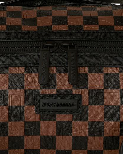 SPRAYGROUND® DUFFLE CHECK 2 EMBOSS MINI DUFFLE