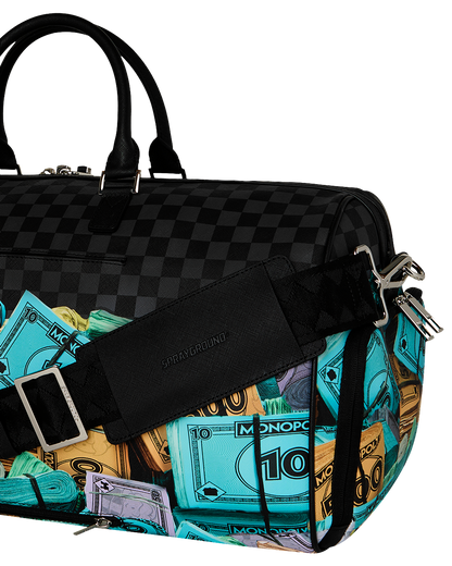 SPRAYGROUND® DUFFLE MONOPOLY MONEY STACKS DUFFLE