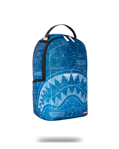 SPRAYGROUND® BACKPACK MINI SCHEMATICS SHARK BACKPACK