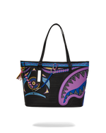 SPRAYGROUND® TOTE AFRICAN INTELLIGENCE 12 BROOKLYN & BEYOND TOTE - SANDFLOWER COLLAB