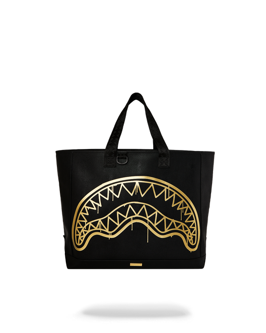 SPRAYGROUND® TOTE THAT GOLD DRAP BEACH TOTE