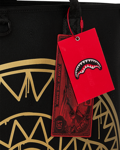 SPRAYGROUND® TOTE THAT GOLD DRAP BEACH TOTE