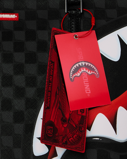 SPRAYGROUND® TOTE SHARKS IN PARIS BALLOON BLACK TOTE