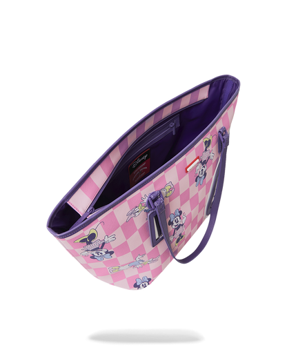 SPRAYGROUND® TOTE DISNEY MINNIE DAISY CHECK TOTE
