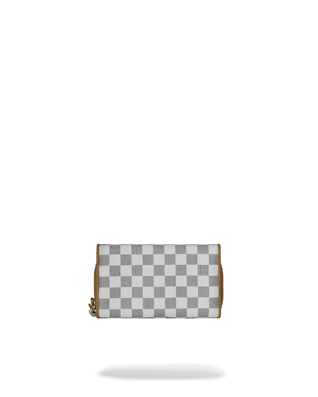 SPRAYGROUND® WALLET EMBOSSED CREAM CHECK TURN LOCK WALLET