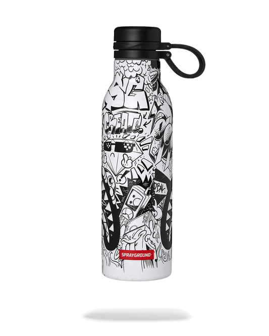SPRAYGROUND® WATER BOTTLE DOODLE WATER BOTTLE
