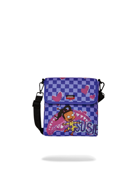 SPRAYGROUND® SLING RUGRATS SUSIE CRAYON SHARK MESSENGER SLING
