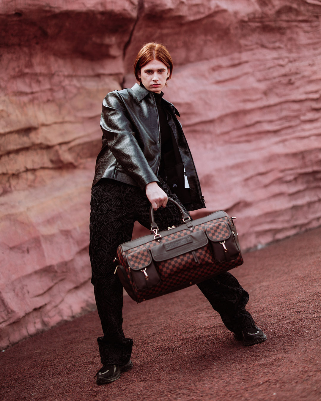 SPRAYGROUND® DUFFLE SPECIAL OPS PIXEL EMBOSSED DUFFLE