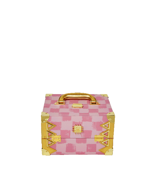 SPRAYGROUND® JEWELRY CASE A.I. AFRICAN INTELLIGENCE MESSAGE FROM THE FUTURE JEWELRY BOX - SANDFLOWER COLLAB