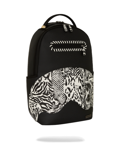 SPRAYGROUND® BACKPACK A.I. AFRICAN INTELLIGENCE WILD NILE BACKPACK - SANDFLOWER COLLAB