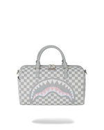SPRAYGROUND® DUFFLE KNIT SHARKS IN PARIS IN CREAM MINI DUFFLE