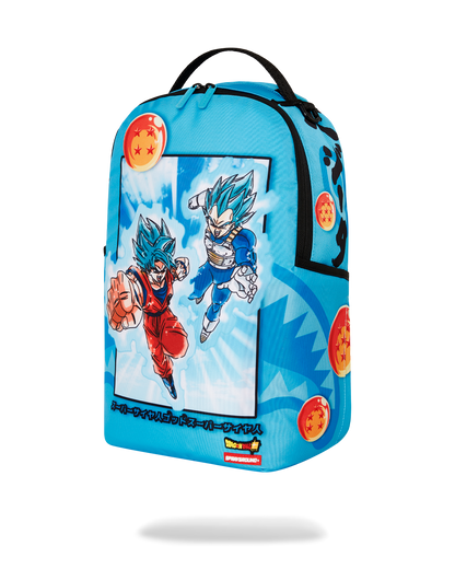 SPRAYGROUND® BACKPACK SUPER SAIYAN BLUE GOKU AND VEGETA