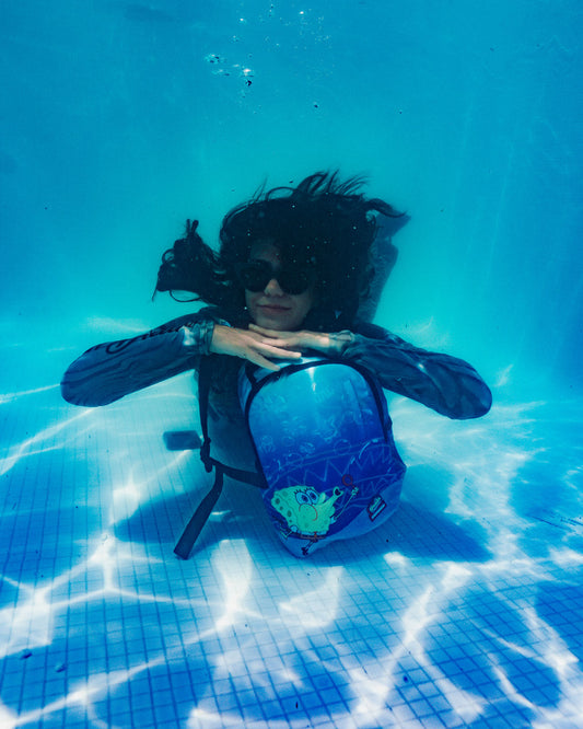 SPRAYGROUND® BACKPACK SPONGEBOB BLOWING BUBBLES DLXR MINI BACKPACK