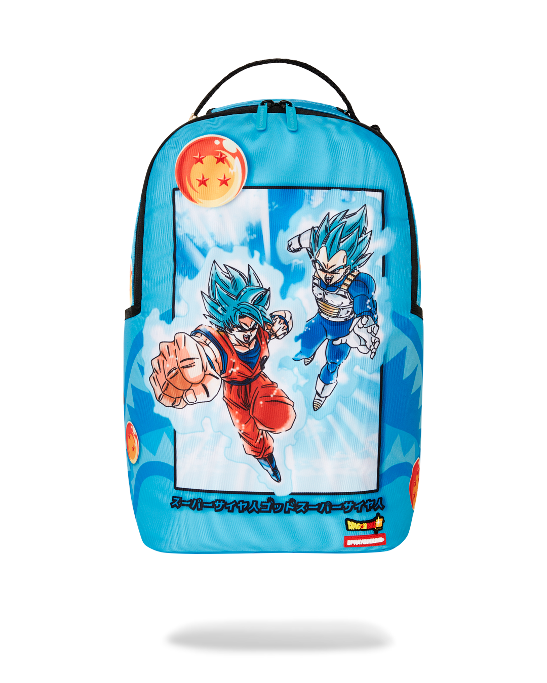 SPRAYGROUND® BACKPACK SUPER SAIYAN BLUE GOKU AND VEGETA